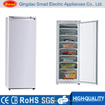 100L-310L Supermarket General Solid Door Vertical Freezer with Drawers